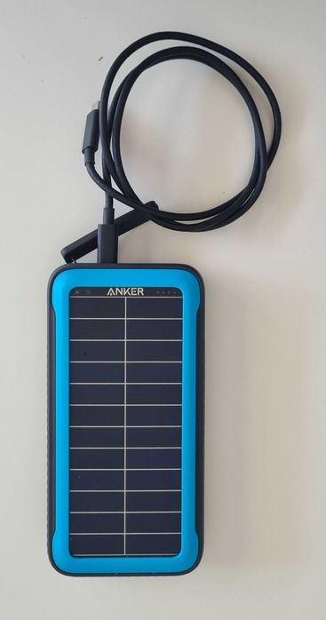 Powerbank Anker PowerCore Solar 20000 mAh A1650 Latarka USB-C
