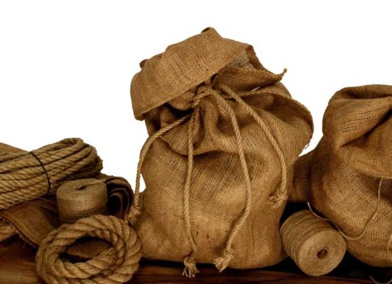 Liny, sznurki, sznury, worki JUTOWE, JUTOWA, JUTOWY