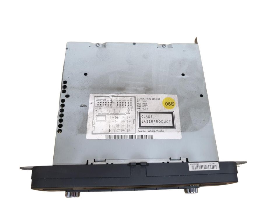 Sistema De Áudio Rádio Cd Seat Toledo Kg3