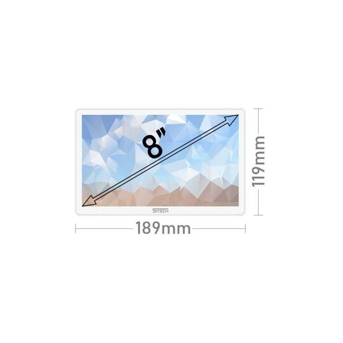 Wideodomofon 8" VERUS One PLUS(W) - 84222 - WiFi FHD