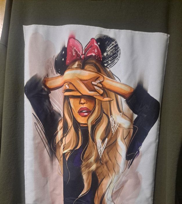 Vestido  / Sweat Larga, Caqui Tam. M/L