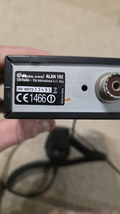 Cb radio midland alan 102