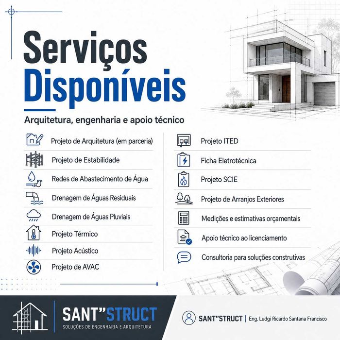 Projetos de Arquitetura e Especialidades | Eng. Civil | Licenciamento