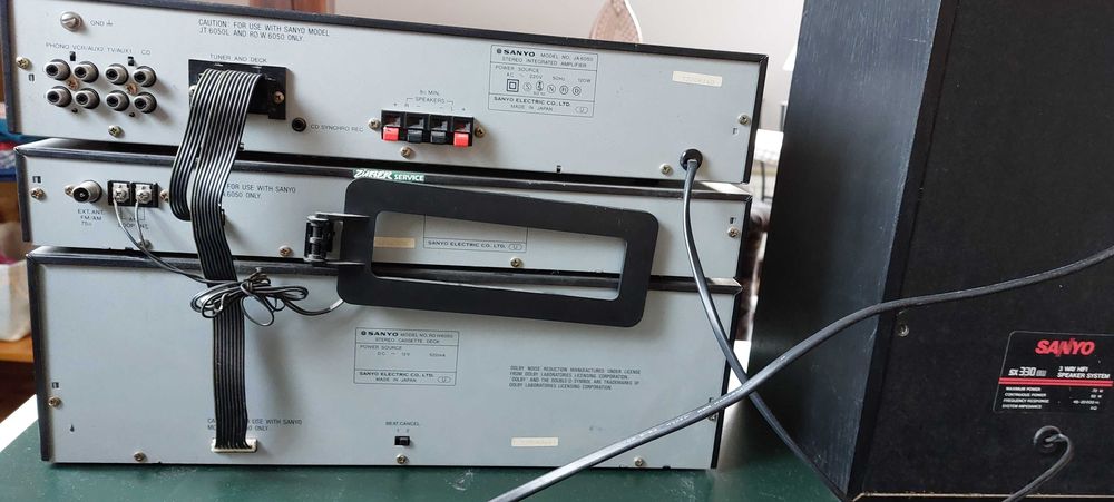 Wieża SANYO 6050 (Made in Japan)