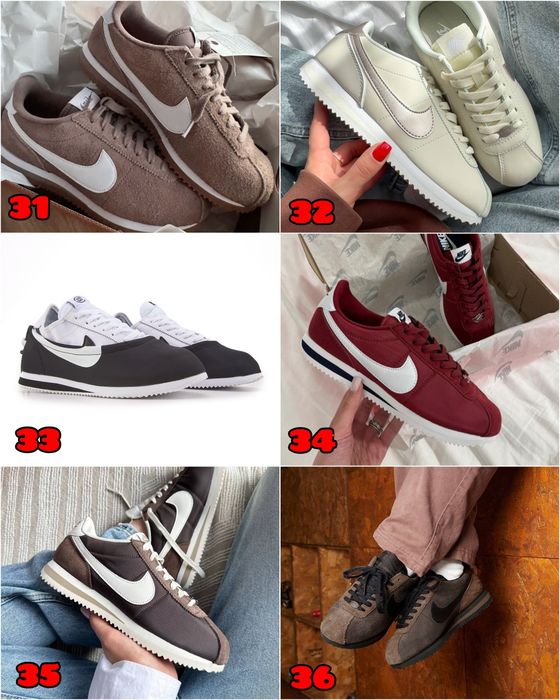 БЕЗ ПЕРЕДПЛАТИ‼️ Кросівки Nike Cortez / Унисекс, 36-46, ПРЕМІУМ