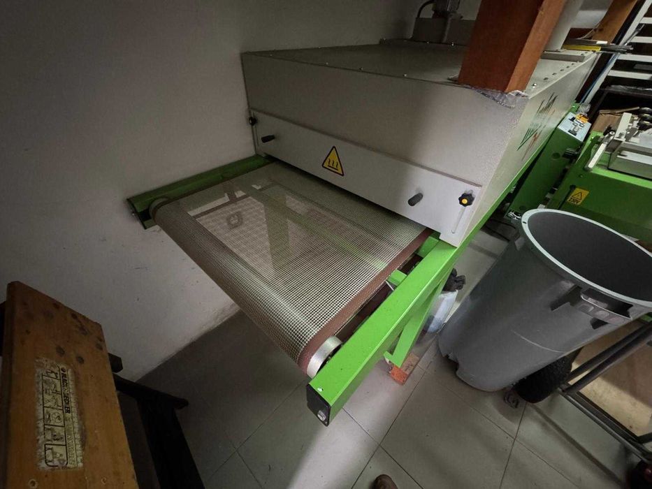 Estufa de secagem elétrica com tapete de 3m x 70cm.