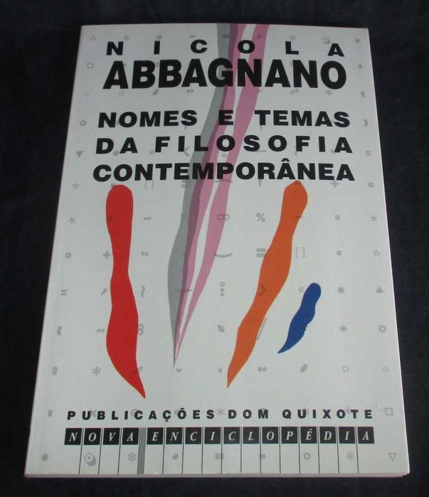 Livro Nomes e Temas da Filosofia Contemporânea Nicola Abbagnano