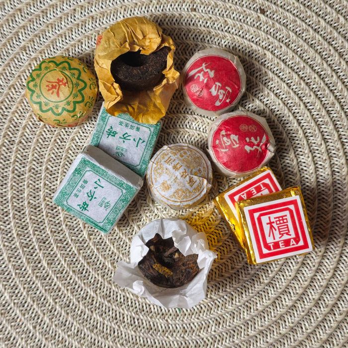 Дегустаційний набір чаю +❱ Шу пуер та Шен пуер ❰+ 10 порцій – 55г