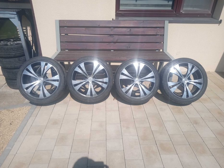 kola 17 cali aluminiowe 5x112