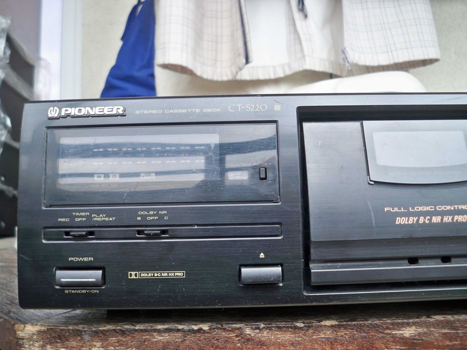 magnetofon Pioneer CT-S220, Dolby B/C nowe paski