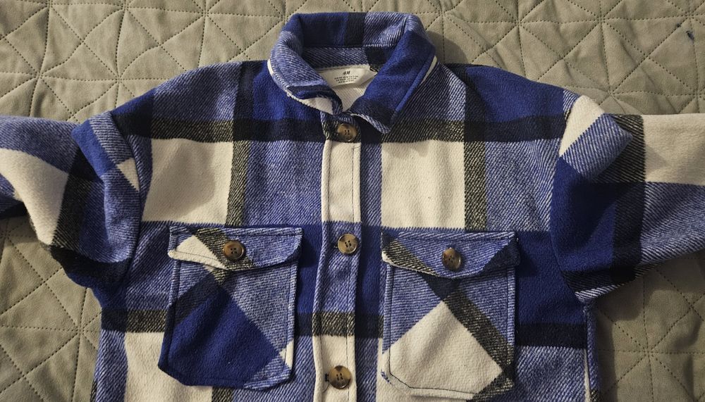 Koszulowa kurtka H&M rozmiar 152