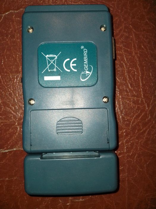 Прилад Gembird для перевірки кабелів USB і LAN (витая пара)