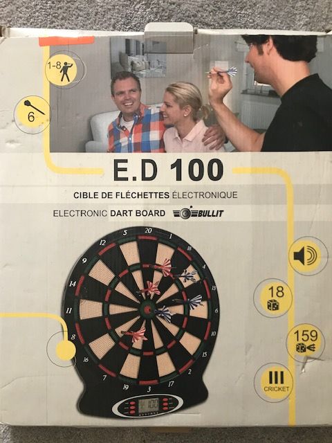 Electronic Dartboard E.D. 100 Built64739967764994122