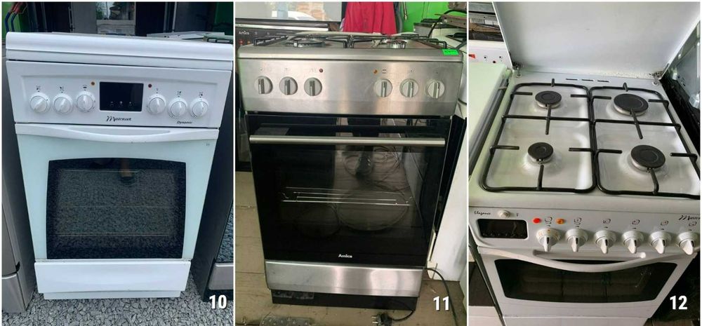 ПЛИТА Газова AMICA XC7831 50 60см Гриль Конвекція Газконтроль ЄВРОПА