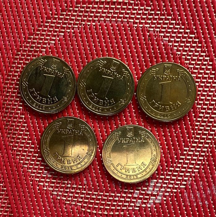 Монети EURO 2012