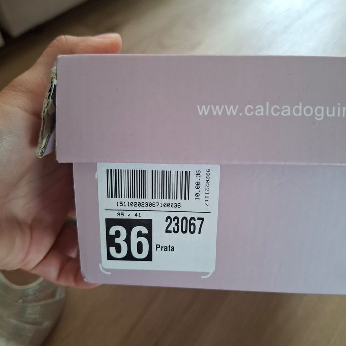 Sandalia cor prata para festa