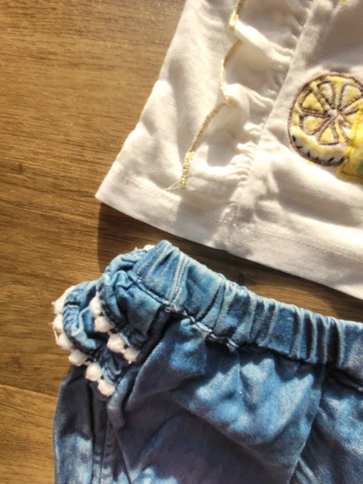 Komplet niemowlęcy dla dziewczynki