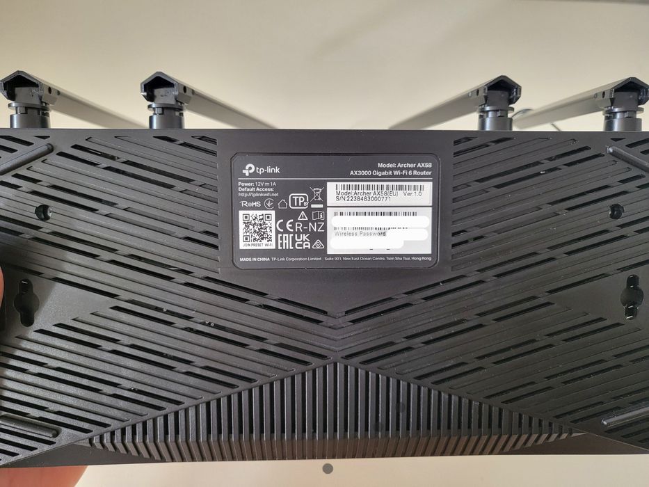 Ruter wifi6 como novo