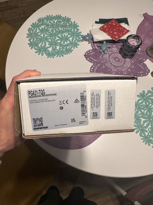 Shure PGA31-TQG NOWY mikrofon nagłowny + komplet + pudełko
