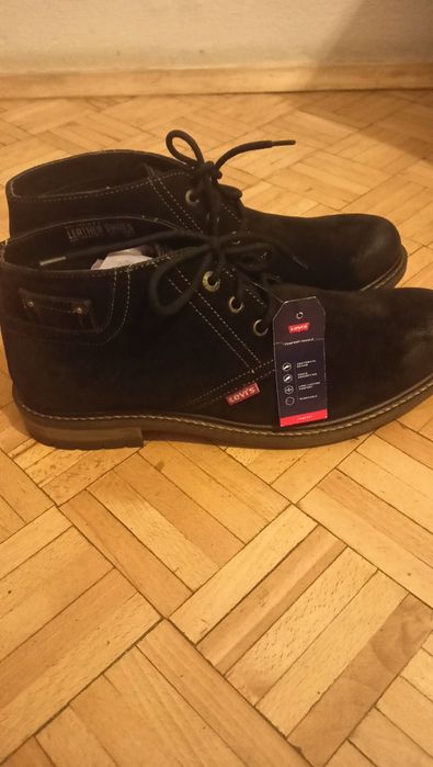 Buty Levi's Leather Shoes r.44 nubuk/zamsz