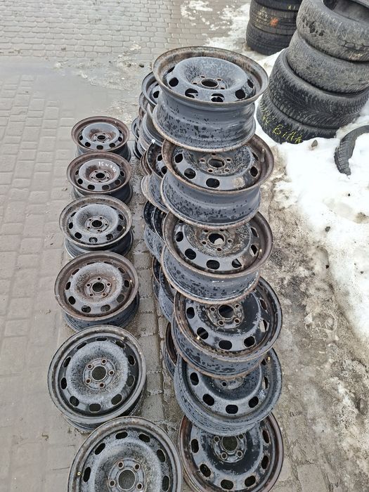 Диски металеві Шкода Фабія 5/100 R14 5J ET37-5/100 14 6J ET38.