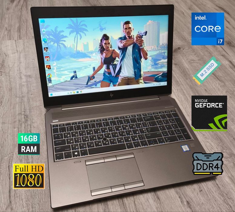 УЦІНКА!Ігровий 12ядер/512GB/NVIDIA 4GB GDDR5/SSD/FullHD IPS/ноктбук