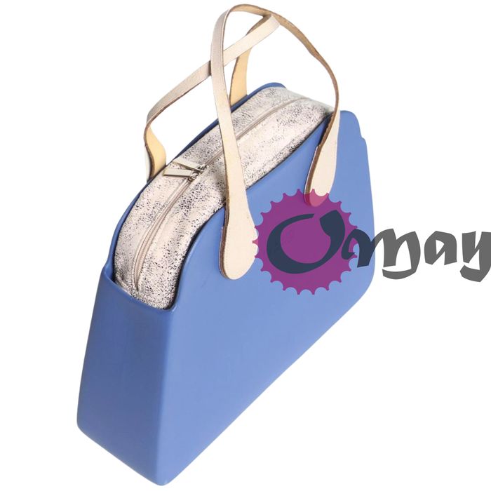 Elegancki sztywny organizer do OBAG REVERSE beżowy 2kieszenie VIP oMay