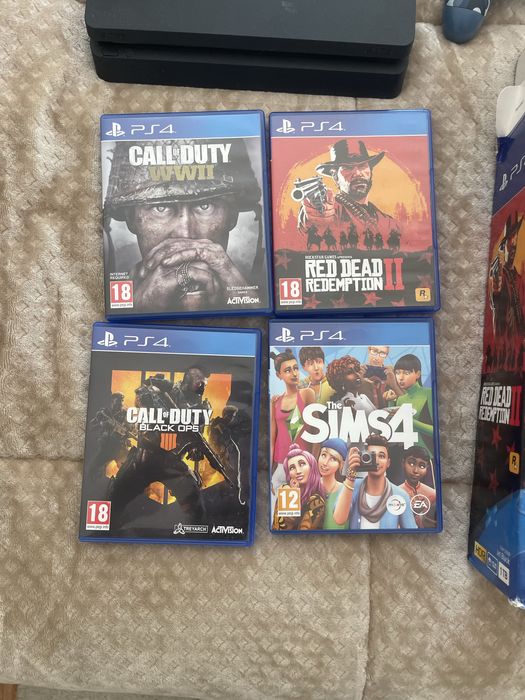 Playstation 4 1TB e jogos