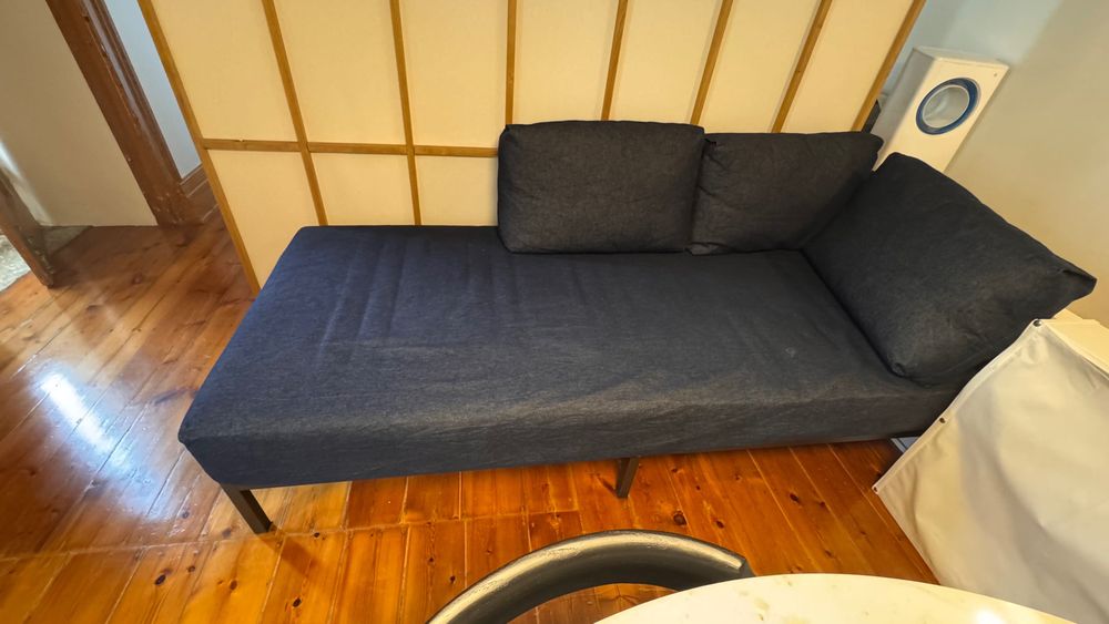 Sofá-cama IKEA, capa de ganga