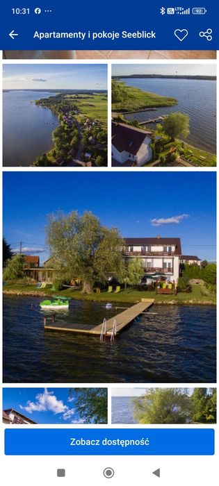 Apartament pokój domek nad jeziorem Mikołajki 4 km