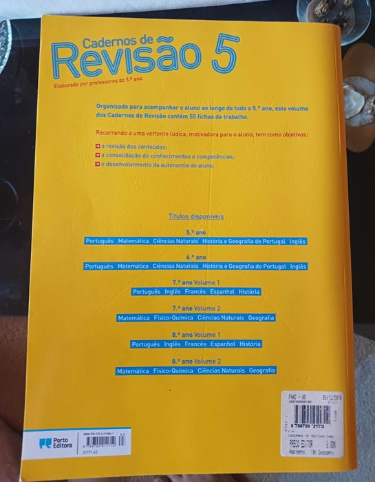 Desapego de Manuais Escolares – 5 e 6 Ano (Excelente Estado)
