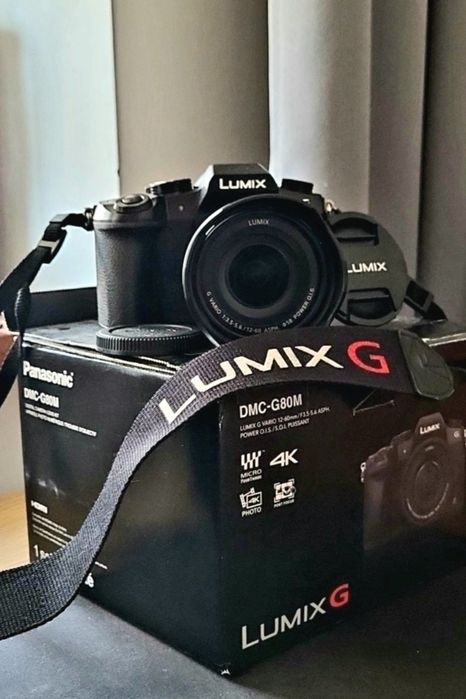 Panasonic Lumix G80 + obiektyw 12-60mm