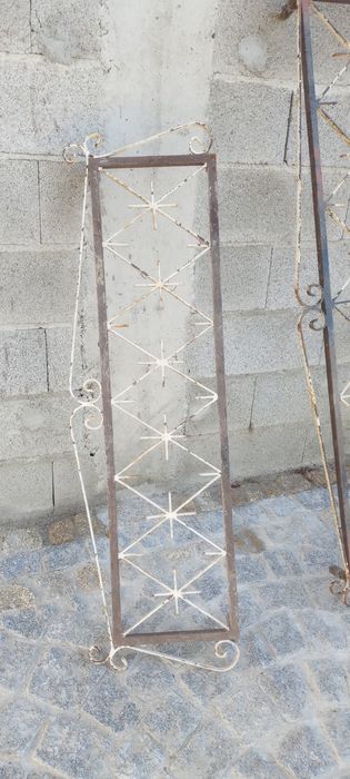 Grades em ferro rústicas para janelas/postigos!