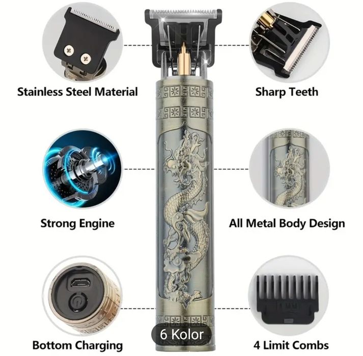 Trymer do golenia włosów T9