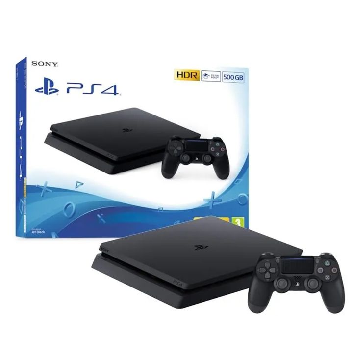 Konsola Sony PlayStation 4 Slim 500GB - jak NOWA + GRA