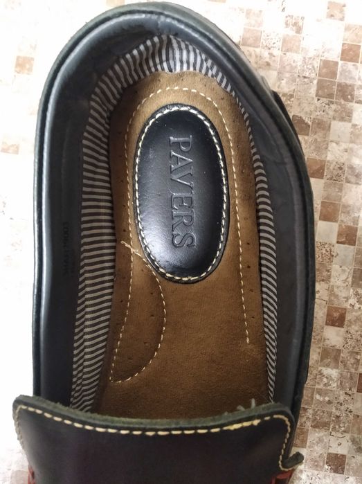 Шкіряні туфлі (макаксіни) чоловічі 44 розмір