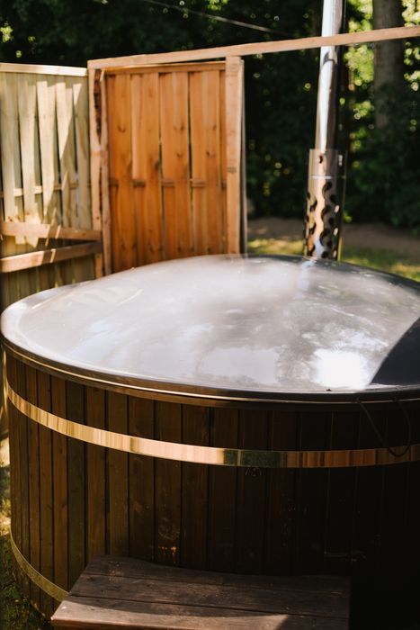 Domek z balią i jacuzzi na wyłączność, Kaszuby, Kolano, Wieżyca