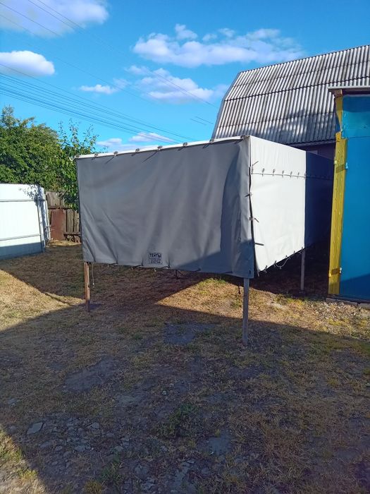 Продам тент с каркасом.