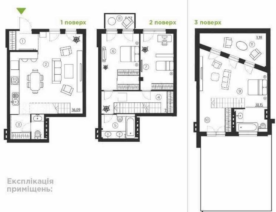 Таунхаус з терасою та газом. КМ Парк Таун, Сертифікат, Постанова