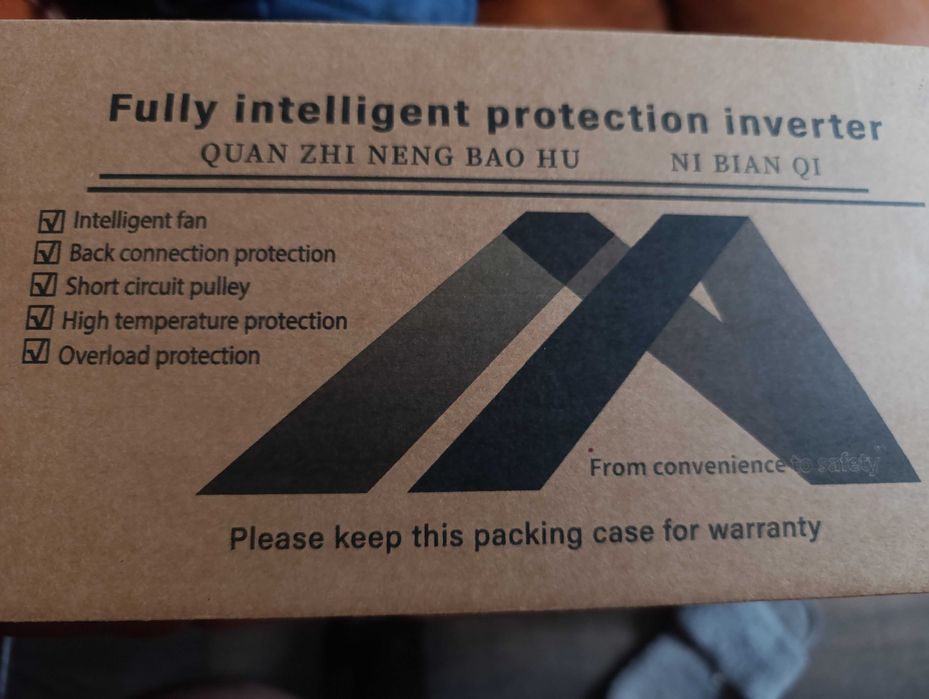 Инвертор с 12 вольт в 220 вольт