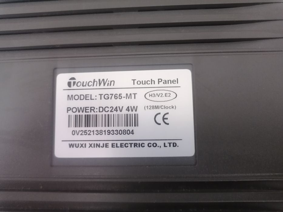 Panel operatorski HMI, Xinje TG765S-MT TG765-MT
