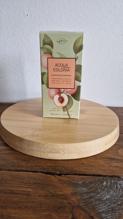 nowe perfumy 100ml acqua colonia wh8te peach coriander brzoskwiania kolendra