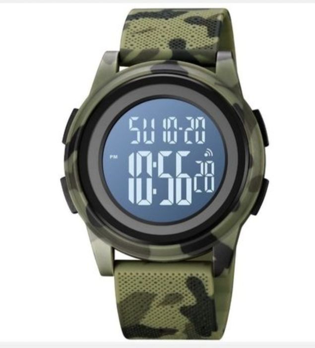 Чоловічий годинник Skmei 2358,1845,1628,1299,1068,1895. ARMY GREEN.