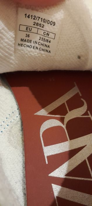 Sapatilhas Zara, T. 36