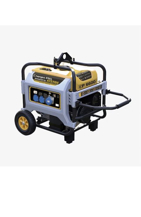 Генератор бензиновий з електро стартером!!!AYERBE ENERGEN PRO 6600Е