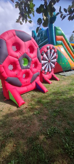 Eurobungee wipeout byk rodeo dmuchańce zamki dmuchane piana party wata