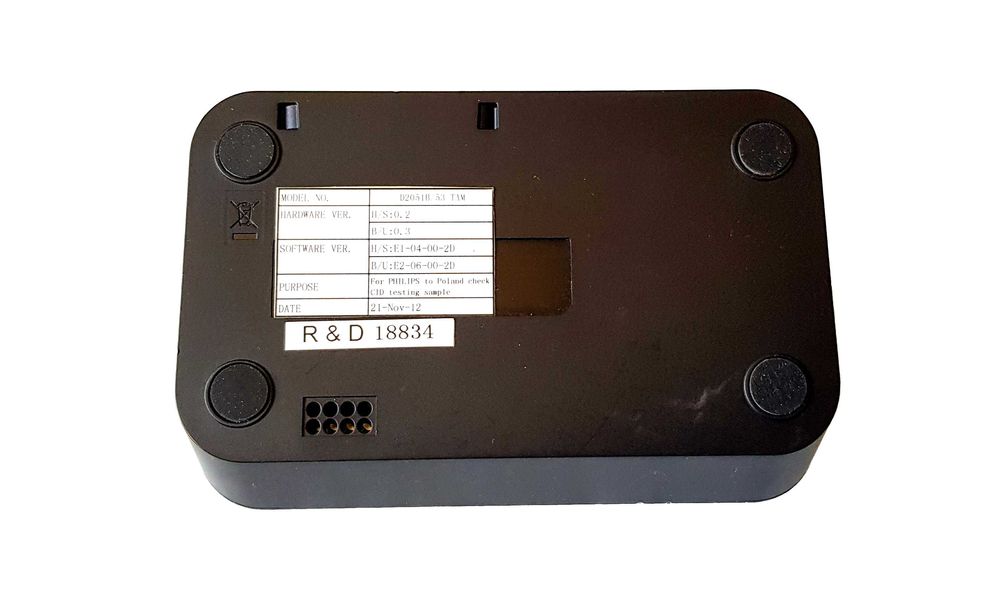 Telefon bezprzewodowy Philips D2051B/53