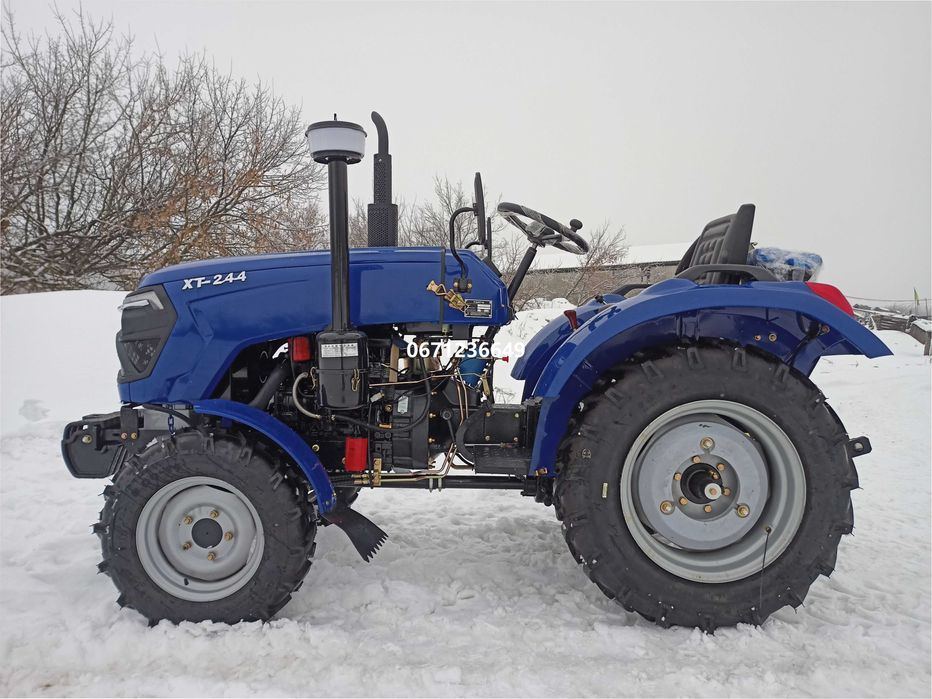 Мінітрактор Файтер ХТ-244 редукторний міст доставка безкоштовна