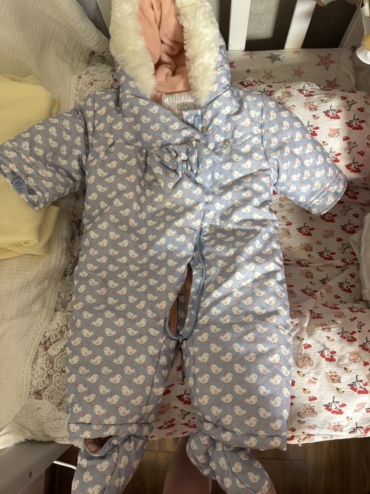 Одежда детская зимняя от 3 до 9 месяцев