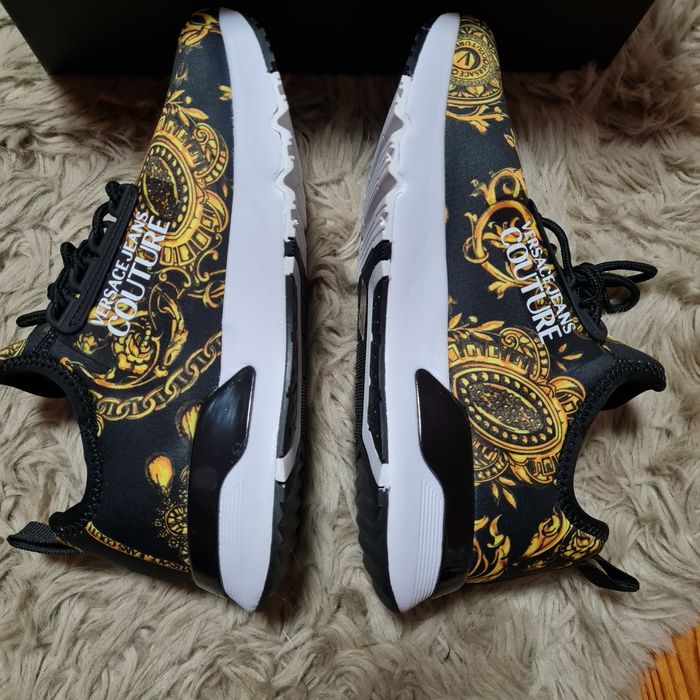 Versace Jeans Coulture Sneakersy 71VA3SA5 Czarny r. 37 adidasy tenisów